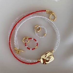 «SOBLAZN» Luxury Choker Necklace & Earrings Jewellery Set - Image 3