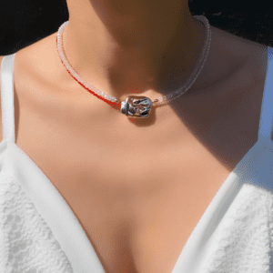 «SOBLAZN» Luxury Choker Necklace & Earrings Jewellery Set - Image 5