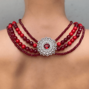 «EKATERINA II» Natural Stone Luxury Necklace-Transformer - Image 4