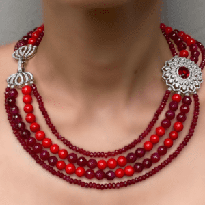 «EKATERINA II» Natural Stone Luxury Necklace-Transformer - Image 8