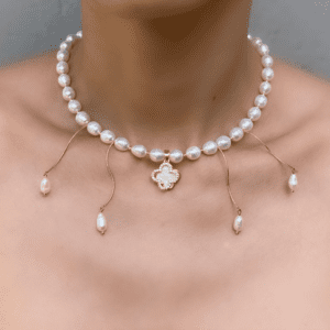 «THALASSA» Semi-Fine Luxury Pearl Necklace ⠀ - Image 4