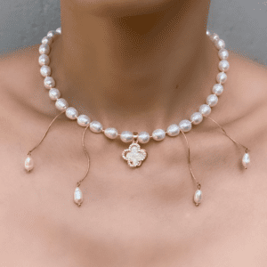 «THALASSA» Semi-Fine Luxury Pearl Necklace ⠀ - Image 5