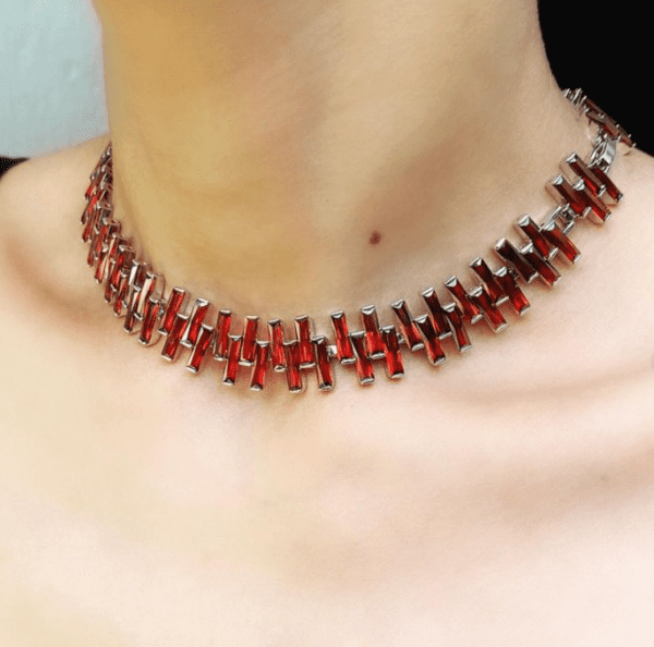 «ICEBERG» Luxury Swarovski Necklace Choker-Transformer