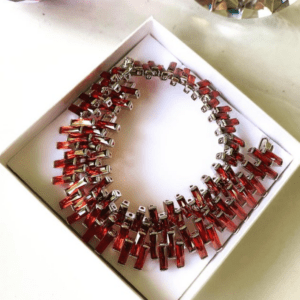 «ICEBERG» Luxury Swarovski Necklace Choker-Transformer - Image 7