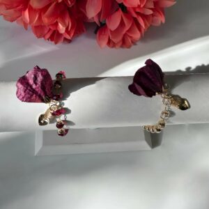 Crystal Bracelet For Women "VALENTINA" In Captivating White Wine Color 1 - Image 5